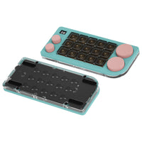 DOIO KB15 QMK/VIA Programmable Keypad With 4 Knobs and OLED Display