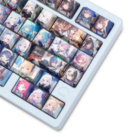 Kawaii Cute Girl Custom Anime Keycaps