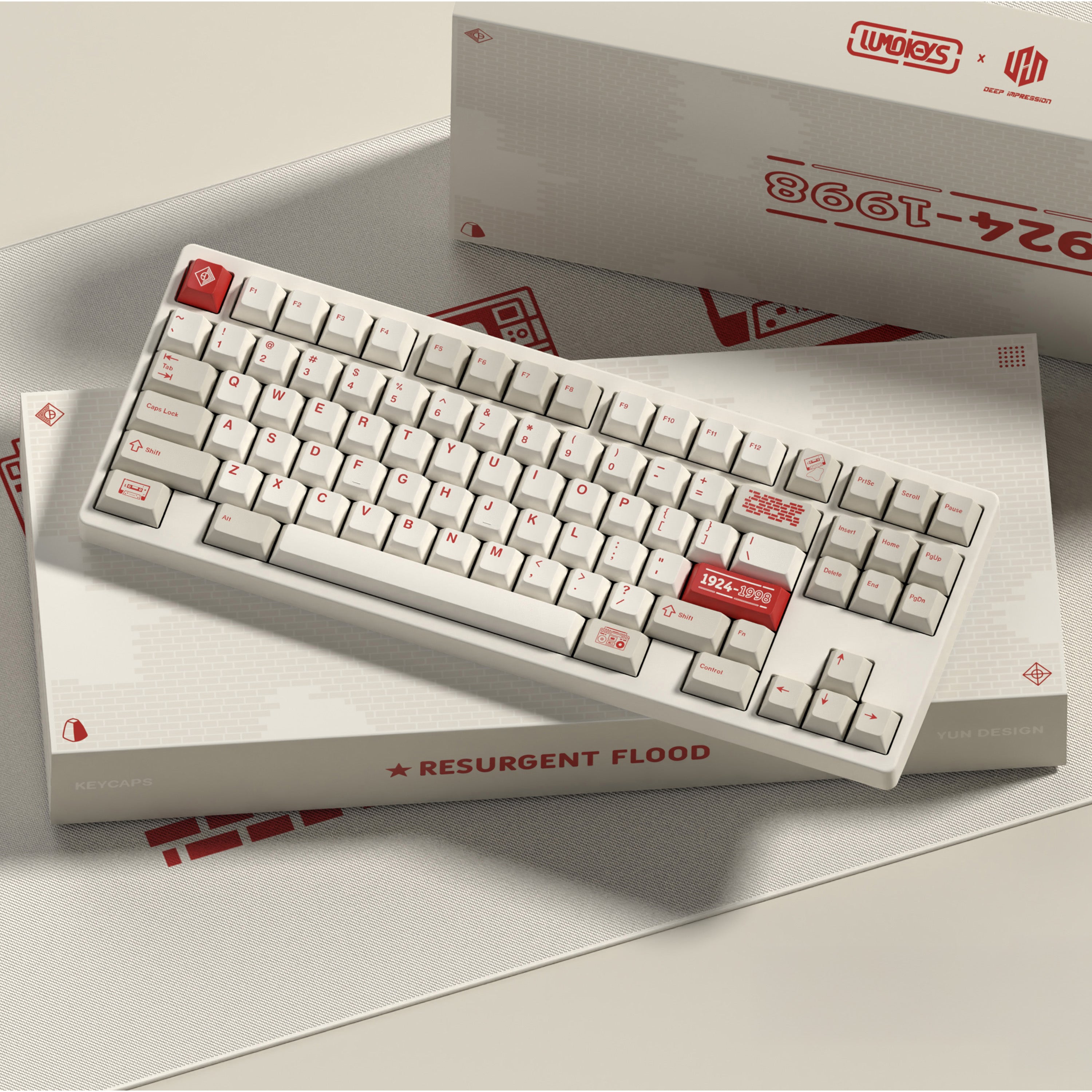 Lumokeys Resurgent Flood Keycap Set