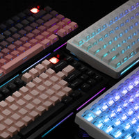 KEEBMONKEY x PMO P75 Transparent 75% Mechanical Keyboard with Knob