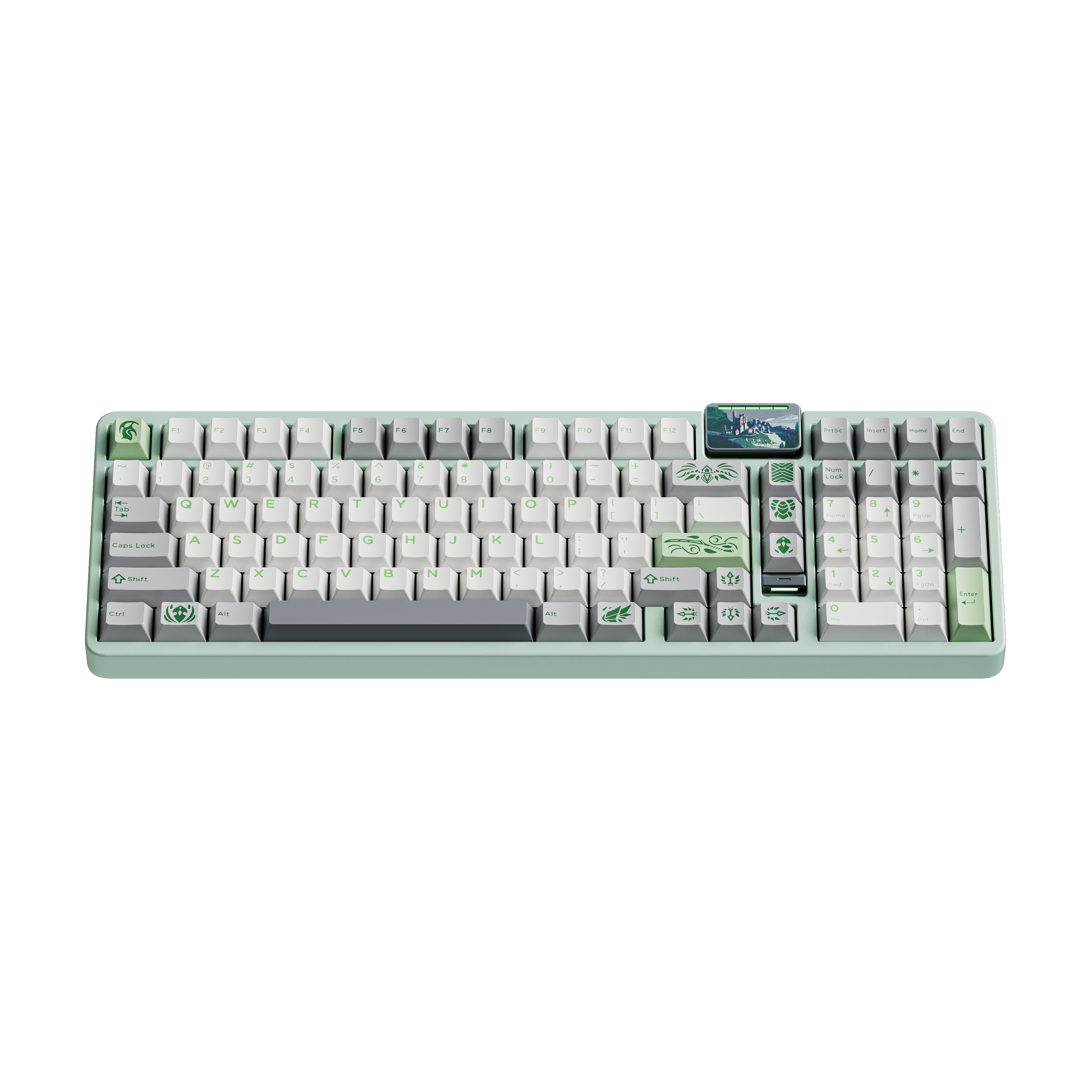 KEYVERSE INFI00 Elf Warrior Tri-Mode Mechanical Keyboard