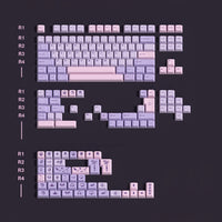 Purple Coral Keycap Set