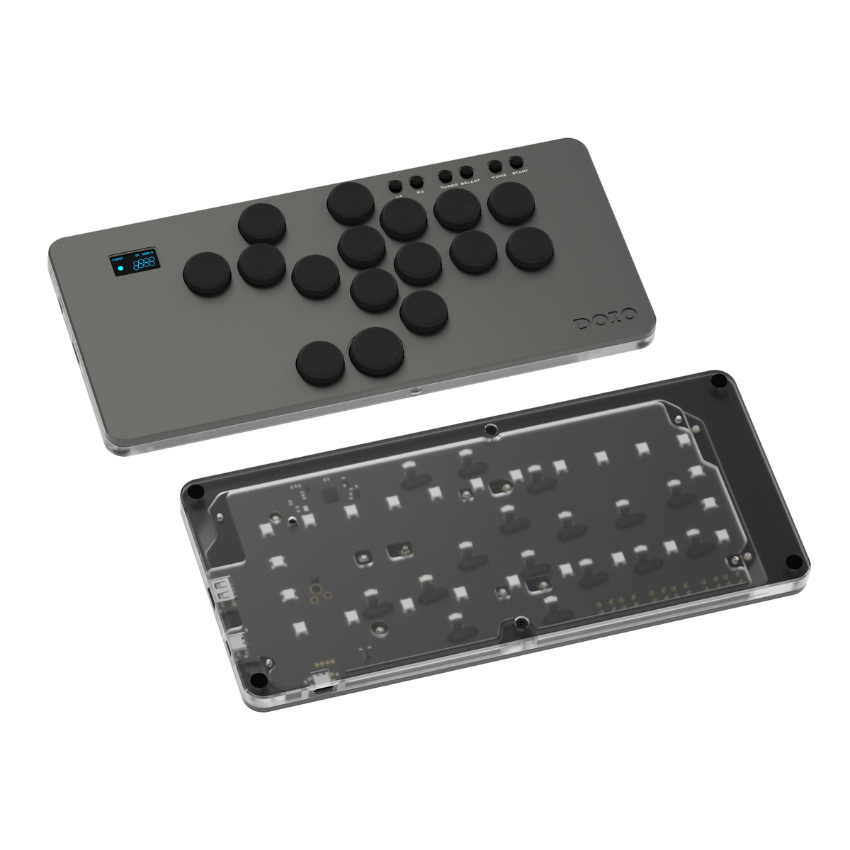 Hitpad Layout DOIO Hitpad Standard - Leverless Game Controller