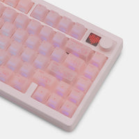 KEEBMONKEY x PMO P75 Transparent 75% Mechanical Keyboard with Knob