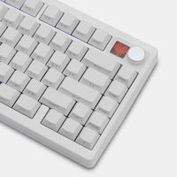 KEEBMONKEY x PMO P75 Transparent 75% Mechanical Keyboard with Knob