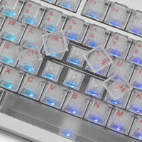 KEEBMONKEY x PMO P75 Transparent 75% Mechanical Keyboard with Knob