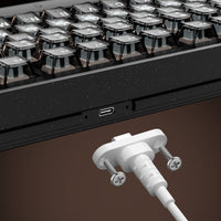 PMOKEY GP75 Hall Effect Wired Gaming Keyboard with Quick-Release Structure & Color Display