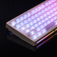 KEEBMONKEY x PMO P75 Transparent 75% Mechanical Keyboard with Knob
