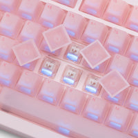 KEEBMONKEY x PMO P75 Transparent 75% Mechanical Keyboard with Knob