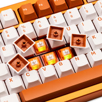 WOBKEY Rainy 75 Pro Limited Orange keyboard