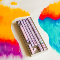 Purple Coral Keycap Set
