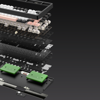 PMOKEY Wave 75 CNC Aluminum Quick Release Tri-Mode Gaming Keyboard with QMK/VIA