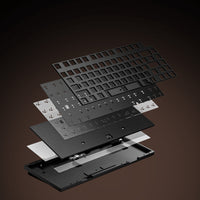 PMOKEY GP75 Hall Effect Wired Gaming Keyboard with Quick-Release Structure & Color Display