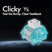 PMOKEY Aurora 80 CNC Full Aluminum Tri-Mode Gaming Keyboard