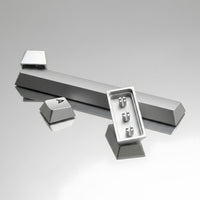 KIBU CNC Aluminum WASD Gaming Keycaps (Includes ESC, Spacebar & Enter)
