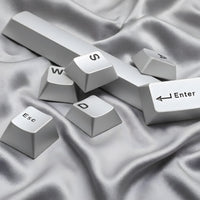 KIBU CNC Aluminum WASD Gaming Keycaps (Includes ESC, Spacebar & Enter)