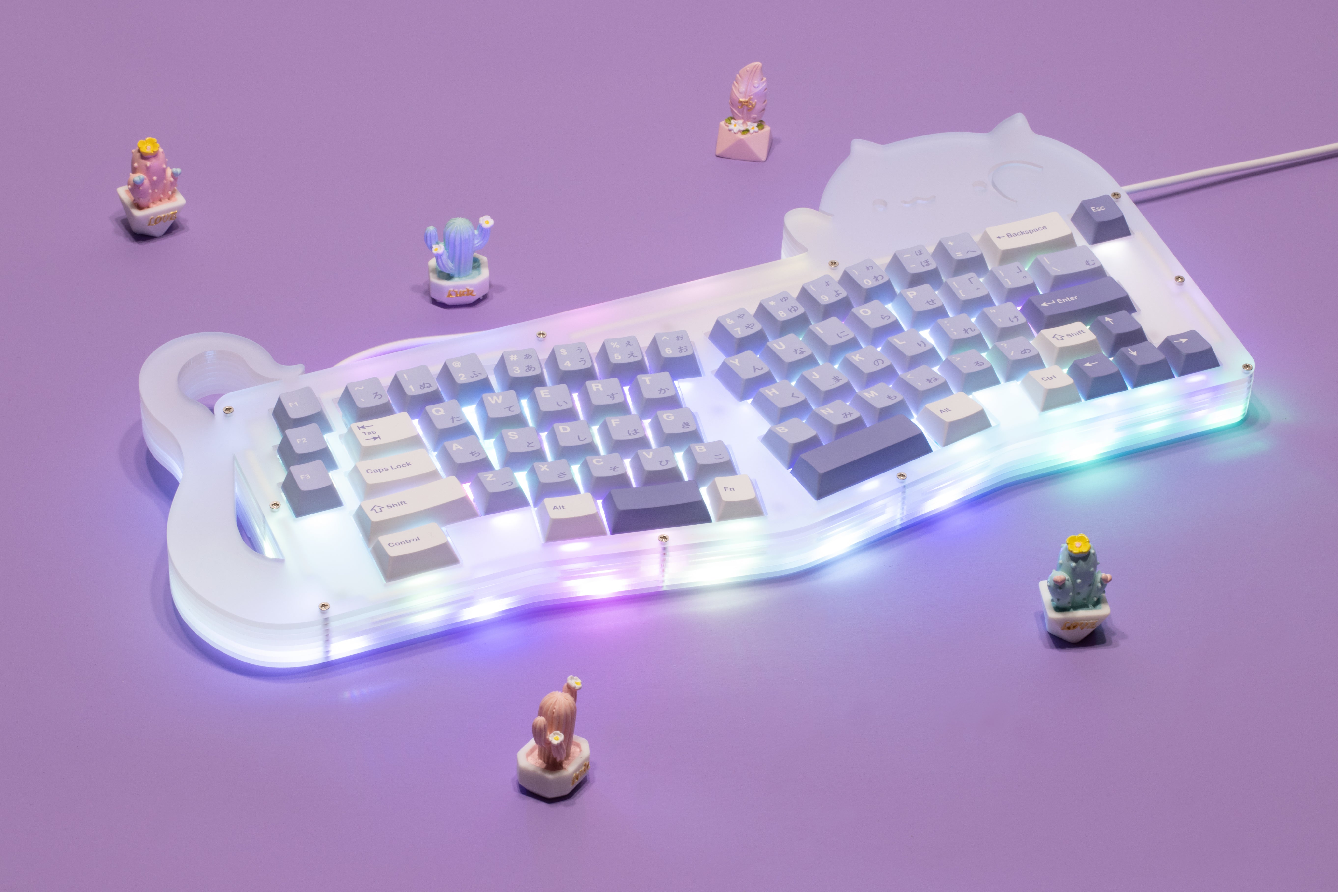 Keebmonkey Bongo Cat Gasket Alice Keyboard Kit (Final 1 Unit)