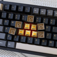 WOBKEY Pro Black Keyboard（Silent SHHH Switch keyboard）