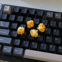 WOBKEY Pro Black Keyboard（Silent SHHH Switch keyboard）