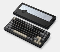 WOBKEY Pro Black Keyboard（Silent SHHH Switch keyboard）