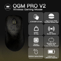 Waizowl OGM Pro V2 3950 Sensor Gaming Mouse