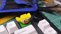 3D Wing-Flapping Bird Artisan Keycap