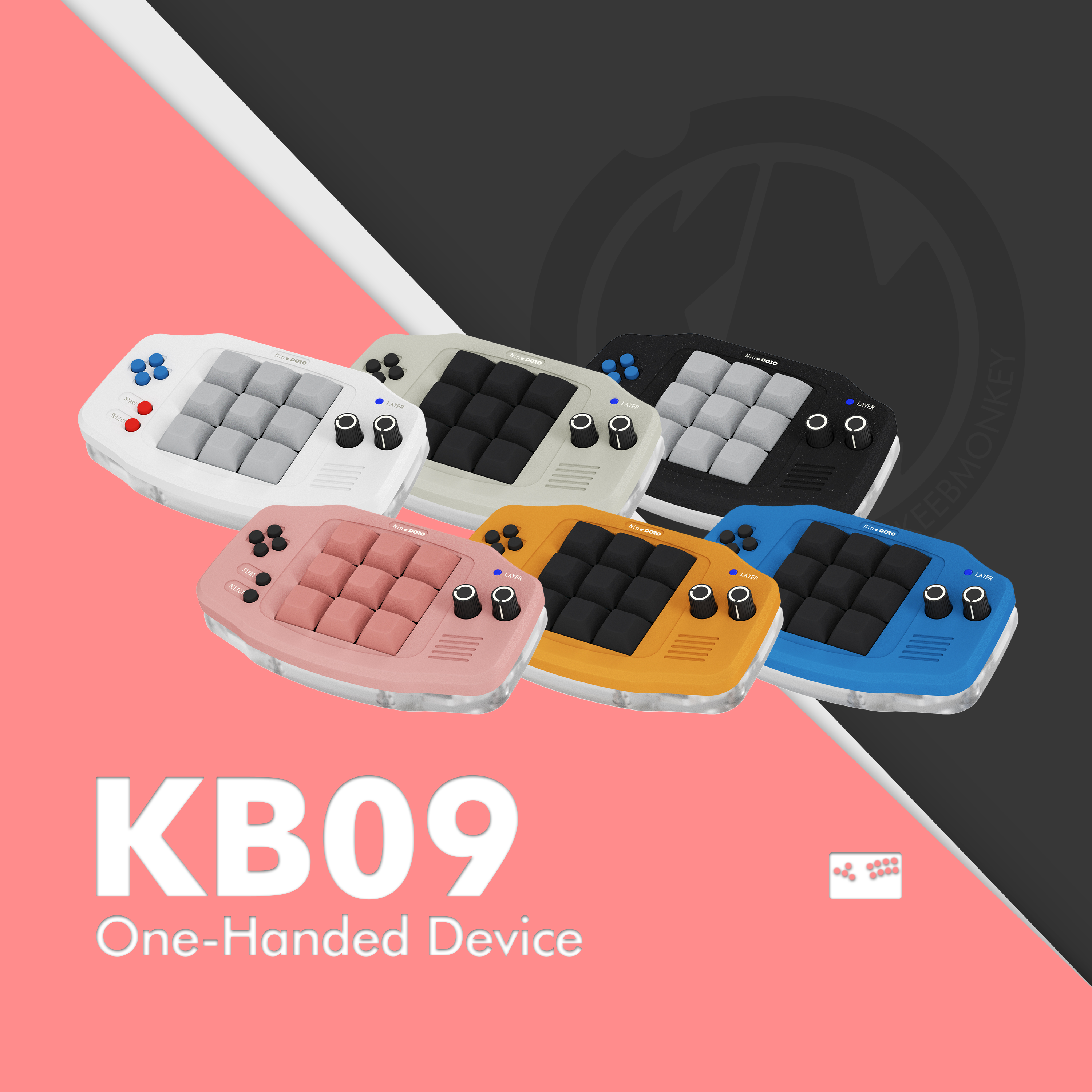 Megalodon NinDoio GBA Macro Pad – KeebMonkey