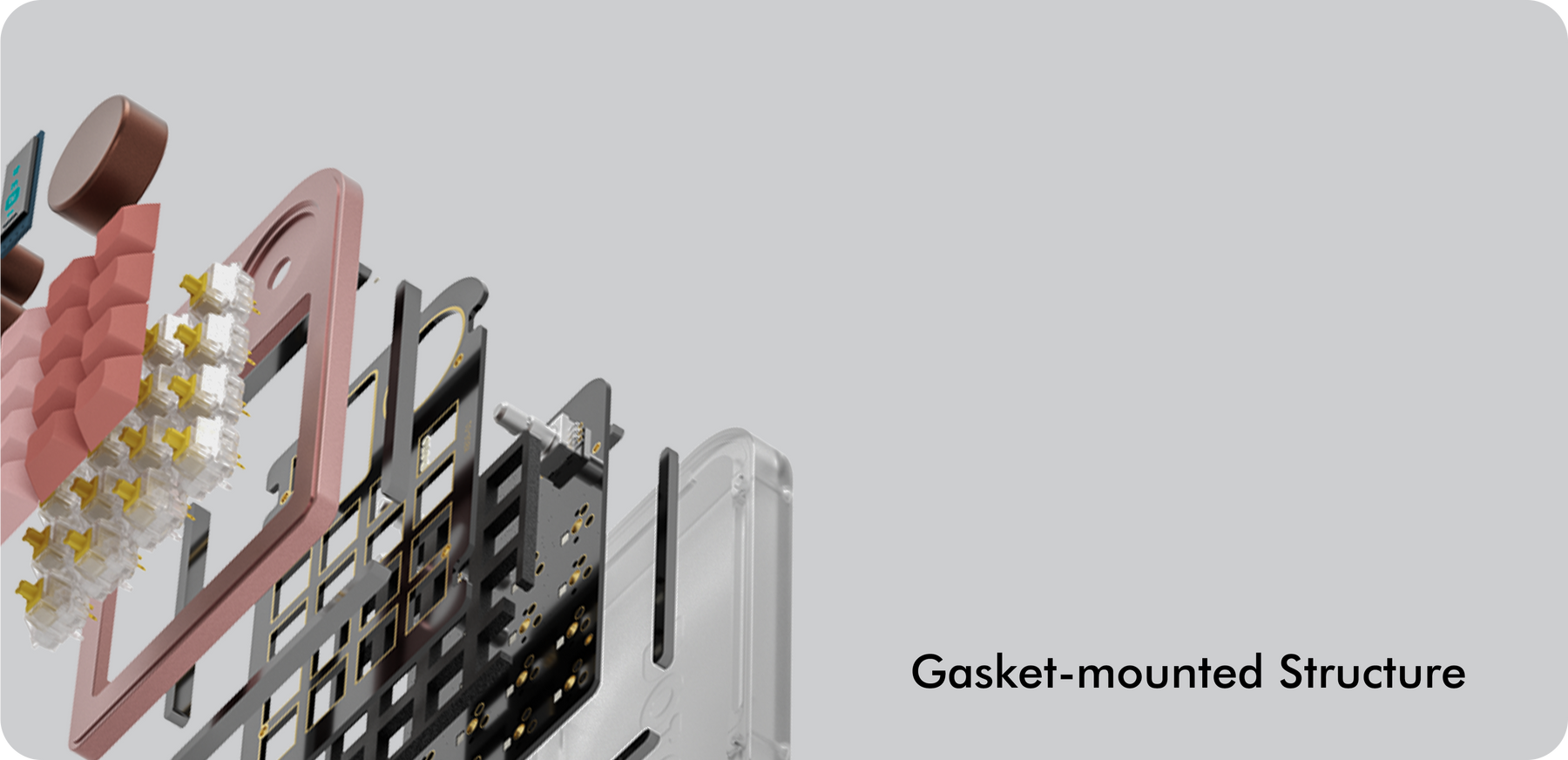 Gasket mount structure