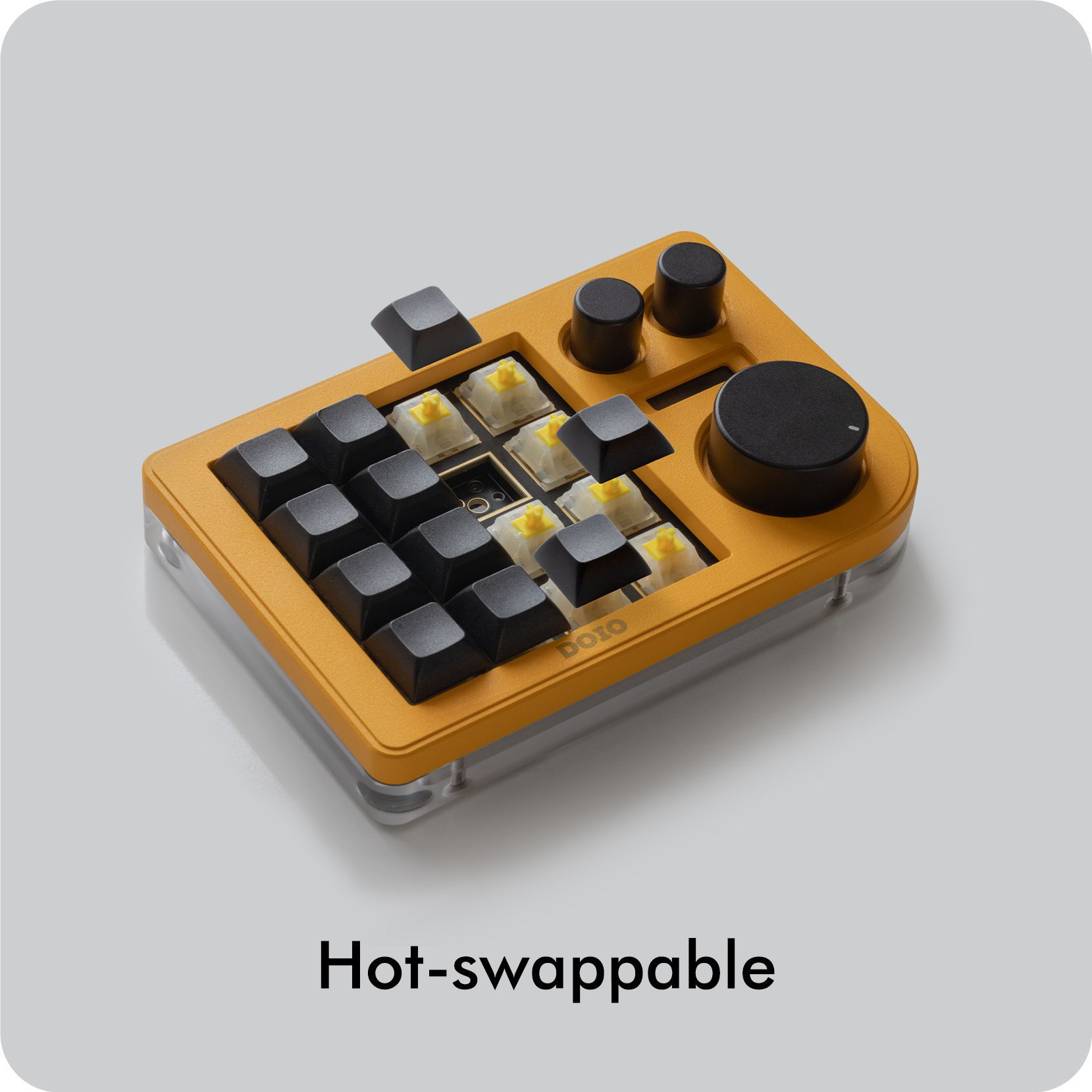 Hot-swappable switches