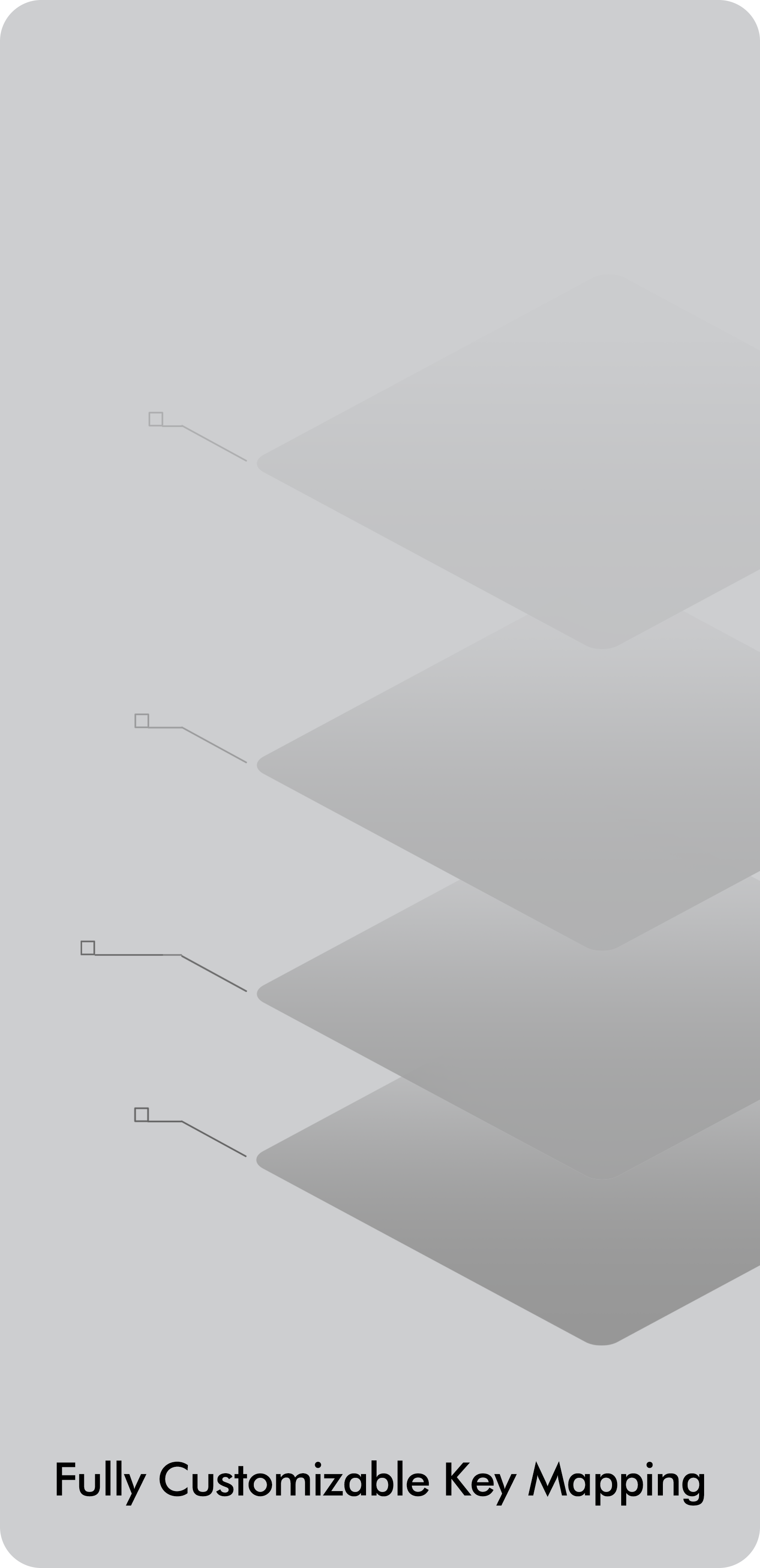 Customizable key mapping