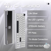 WOBKEY Crush 80 Reboot Tri-Mode Quick Release Gaming Keyboard