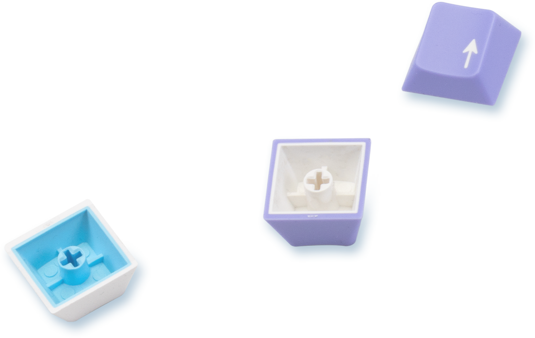 Durable PBT keycaps