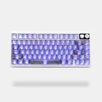 KEEBMONKEY x PMO P75 Transparent 75% Mechanical Keyboard with Knob