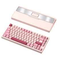 PMOKEY Wave 75 CNC Aluminum Quick Release Tri-Mode Gaming Keyboard with QMK/VIA