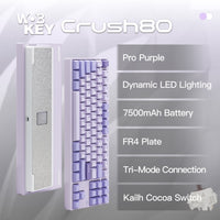 WOBKEY Crush 80 Reboot Tri-Mode Quick Release Gaming Keyboard