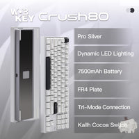 WOBKEY Crush 80 Reboot Tri-Mode Quick Release Gaming Keyboard