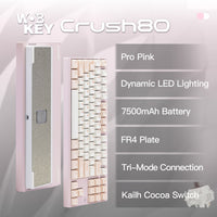 WOBKEY Crush 80 Reboot Tri-Mode Quick Release Gaming Keyboard