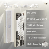 WOBKEY Crush 80 Reboot Tri-Mode Quick Release Gaming Keyboard