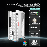 PMOKEY Aurora 80 CNC Full Aluminum Tri-Mode Gaming Keyboard