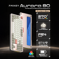 PMOKEY Aurora 80 CNC Full Aluminum Tri-Mode Gaming Keyboard