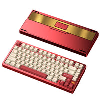 PMOKEY Wave 75 CNC Aluminum Quick Release Tri-Mode Gaming Keyboard with QMK/VIA