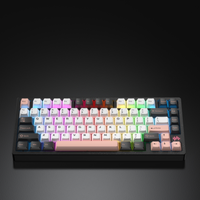 PMOKEY Wave 75 CNC Aluminum Quick Release Tri-Mode Gaming Keyboard with QMK/VIA