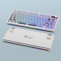 KEEBMONKEY x PMO P75 Transparent 75% Mechanical Keyboard with Knob