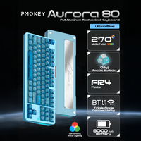 PMOKEY Aurora 80 CNC Full Aluminum Tri-Mode Gaming Keyboard
