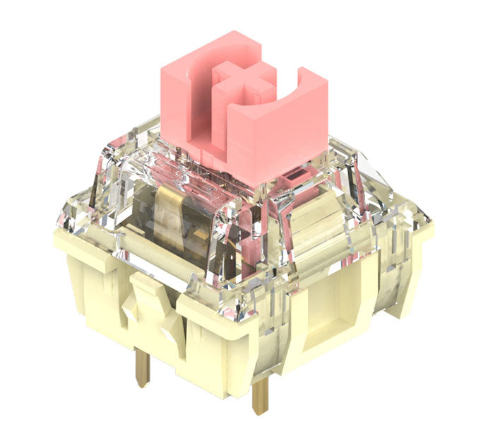 TTC Pink Gold Mechanical Keyboard Switch 37g Force