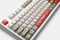 Keytok Morse Keycap Set Semi-transparent Keycap 121-Keys