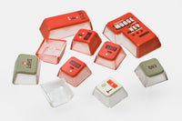 Keytok Morse Keycap Set Semi-transparent Keycap 121-Keys