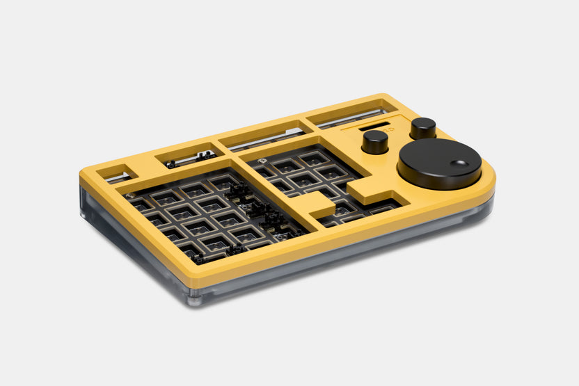 Megalodon DOIO Triple Knob 38% Keyboard with OLED Screen – KeebMonkey