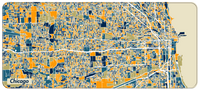 NANAMI DESIGN City Map Desk Mats