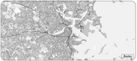 NANAMI DESIGN City Map Desk Mats Gen.2